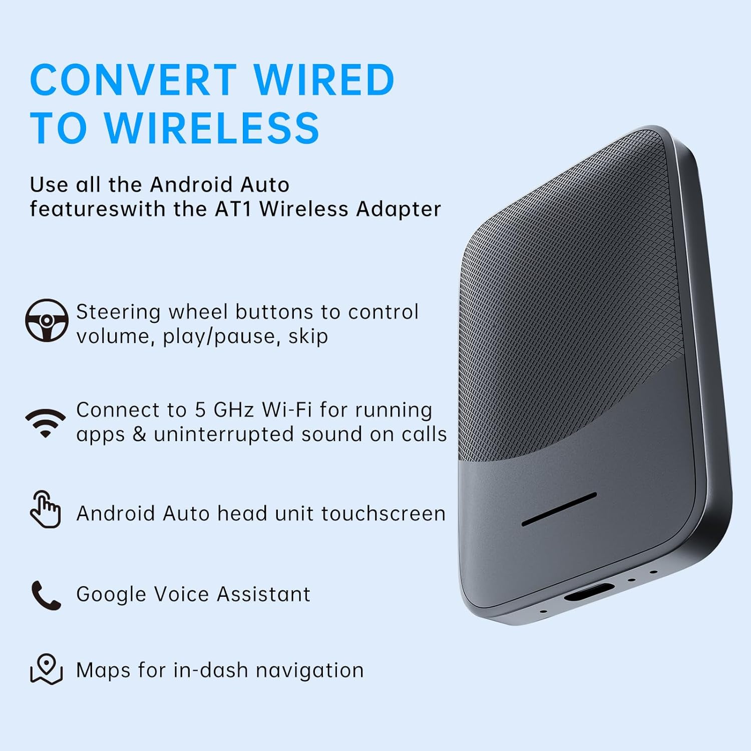 Kello K3 Wireless Android Auto Car Adapter