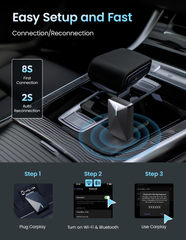 Kello Mini U3 Carplay & Android Auto Wireless Adapter